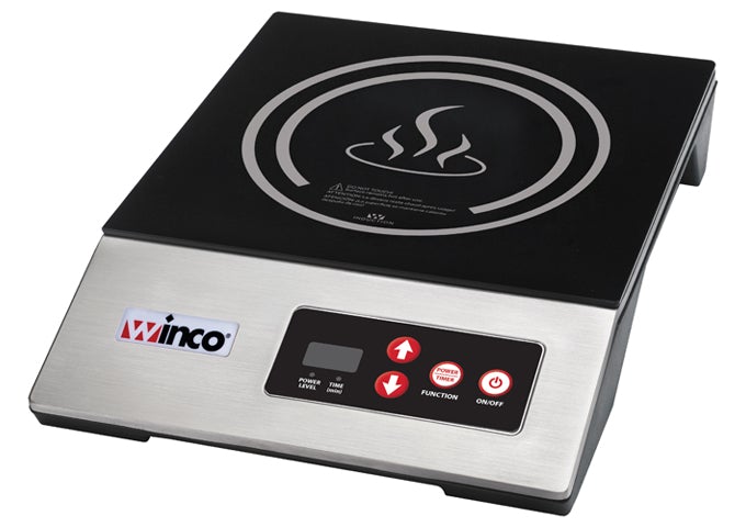 Winco EIC-400E 1800W Induction Cooker 120V 15A