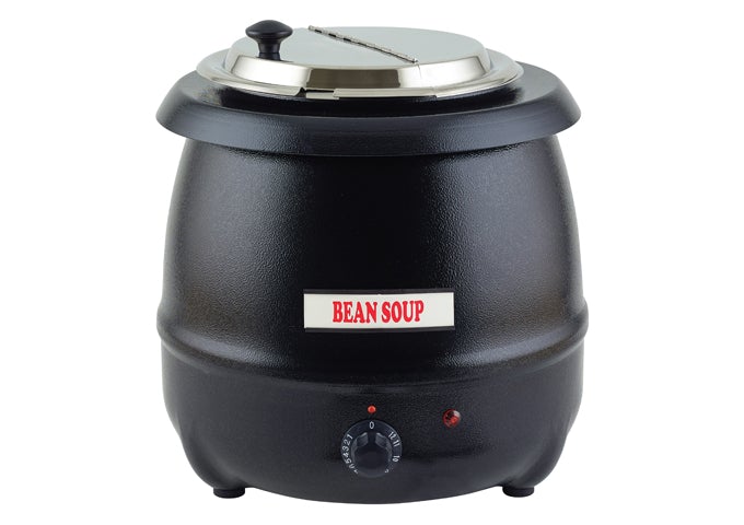Winco ESW-66 10.5 Quart Soup Warmer Black