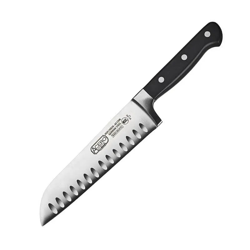 Winco KFP-70 7" Forged Santoku Knife