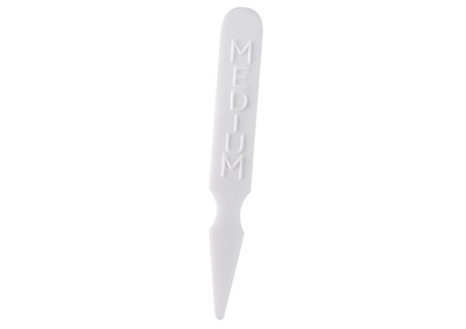 Winco PSM-M White Plastic Medium Steak Marker
