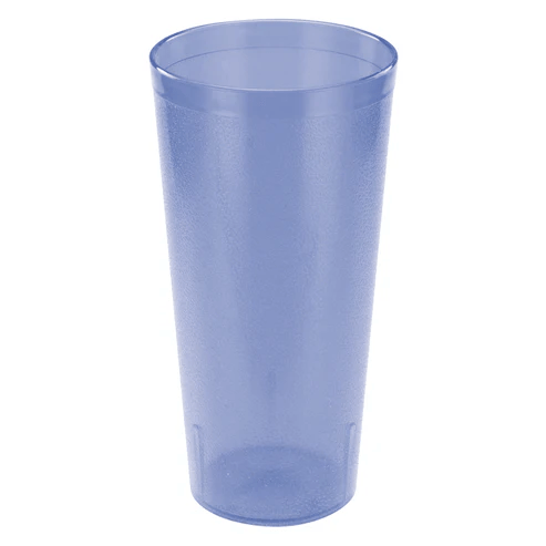 Winco PTP - 20B 20 oz Blue Pebbled Tumbler 12/PackShopAtDean