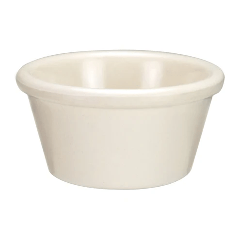 Winco RP - 1B 1.5 Oz Bone Smooth Side RamekinShopAtDean