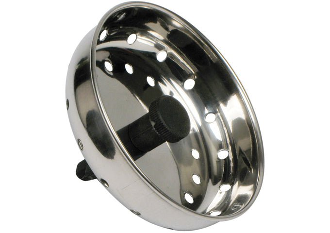 Winco SIK-3 SS 3" Sink Strainer With 2.5" Stopper