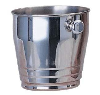 Winco WB-4HV 4 Quart Mirror Finish Wine Bucket