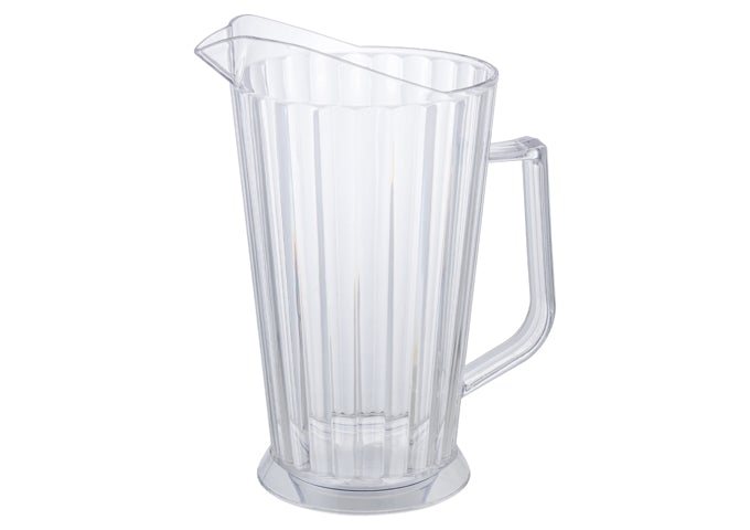 Winco WPCB-60 60 Oz Clear Water Pitcher