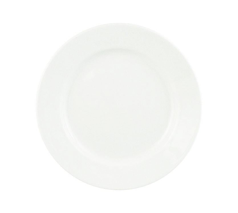 World Tableware 840-410R-23 6.25" Porcelana Rolled Edge Plate