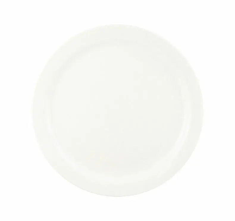 World Tableware 840-425N-13 9" Porcelana Narrow Rim Plate