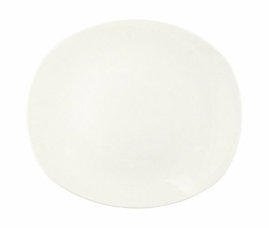 World Tableware 840-437B 10" X 9" Porcelana Oblong Plate