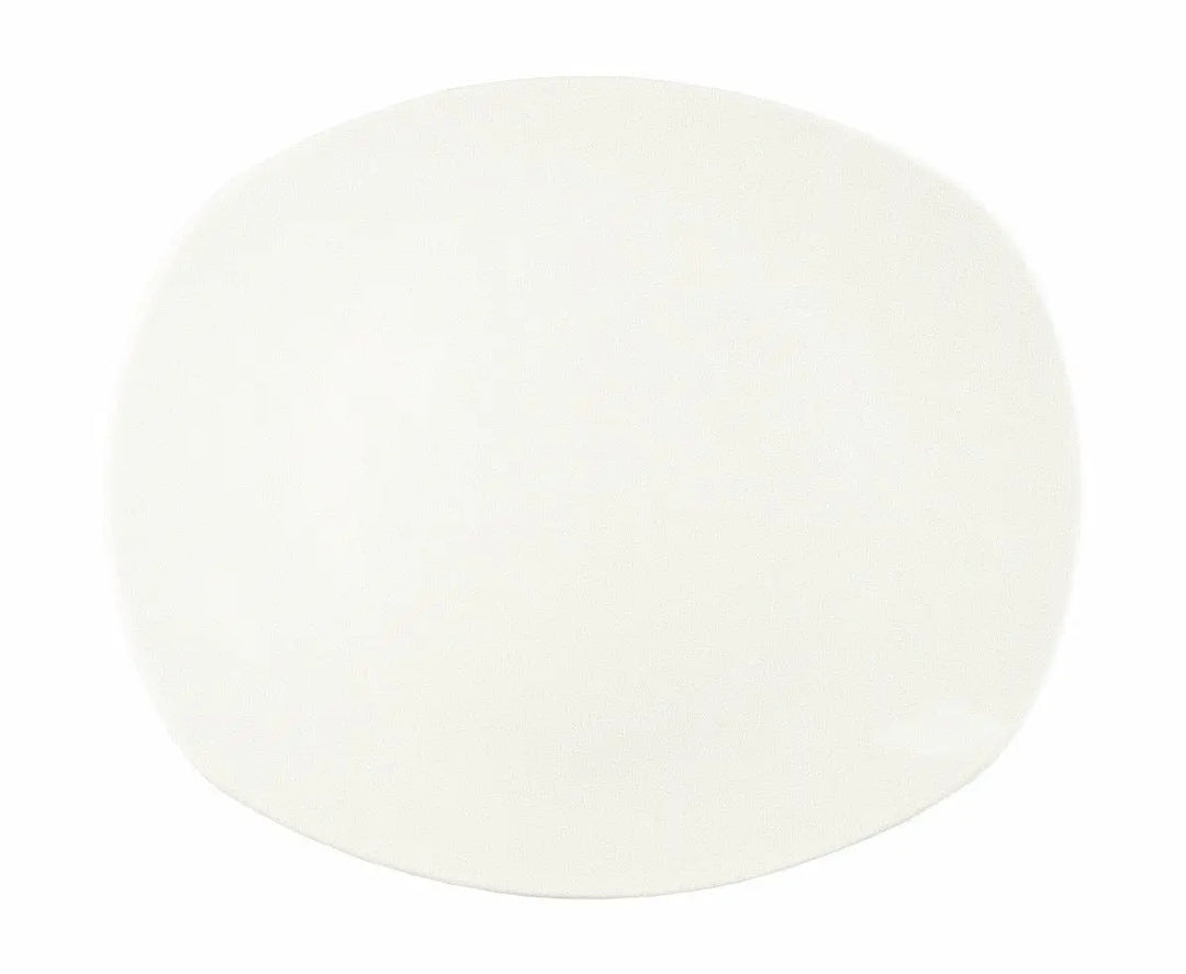 World Tableware 840-438B 12" X 10" Porcelana Oblong Plate