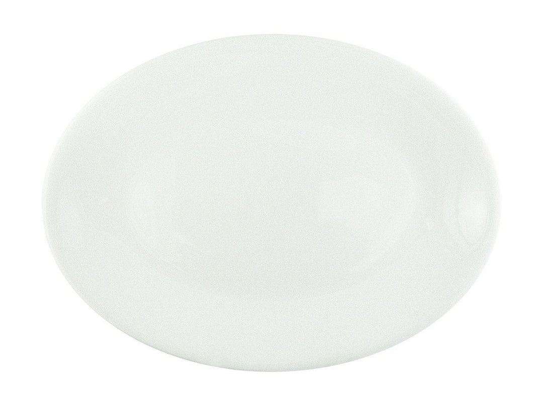 World Tableware 840-530R-30 13.5" Porcelana Rolled Edge Coupe Oval Platter