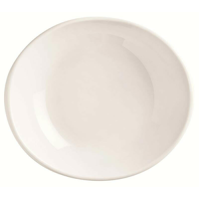 World Tableware INF-170 10 Oz Infinity Oval Porcelain Bowl 12/Dozen World Tableware