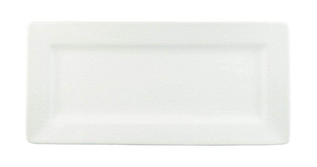 World Tableware SL-21 11" X 5" Porcelana Slate Rectangular Plates