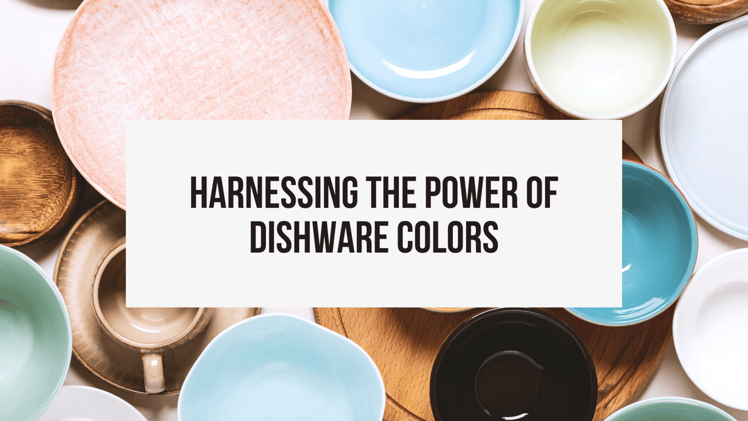 Enhancing Appetite and Satisfaction: Harnessing the Power of Dishware Colors - ShopAtDean