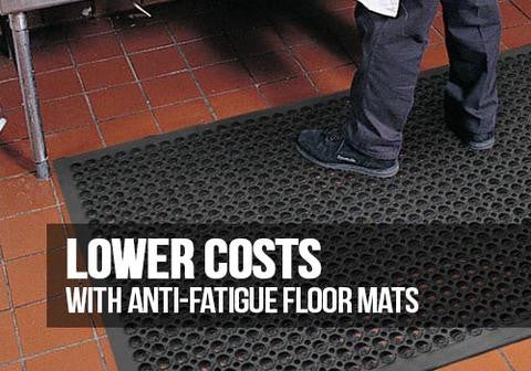 Lower Costs by Buying Anti-Fatigue Floor Mats for Your Workers - ShopAtDean