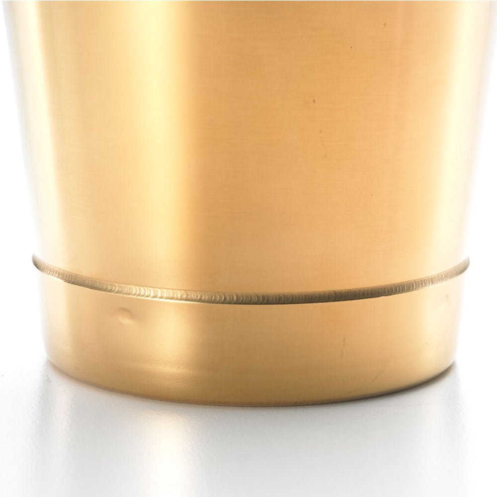 Barfly M37008GD Gold Plated Bar Shaker 28 oz 6/Case Barfly