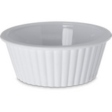 Carlisle 0844-02 2 Oz Fluted Ramekin White