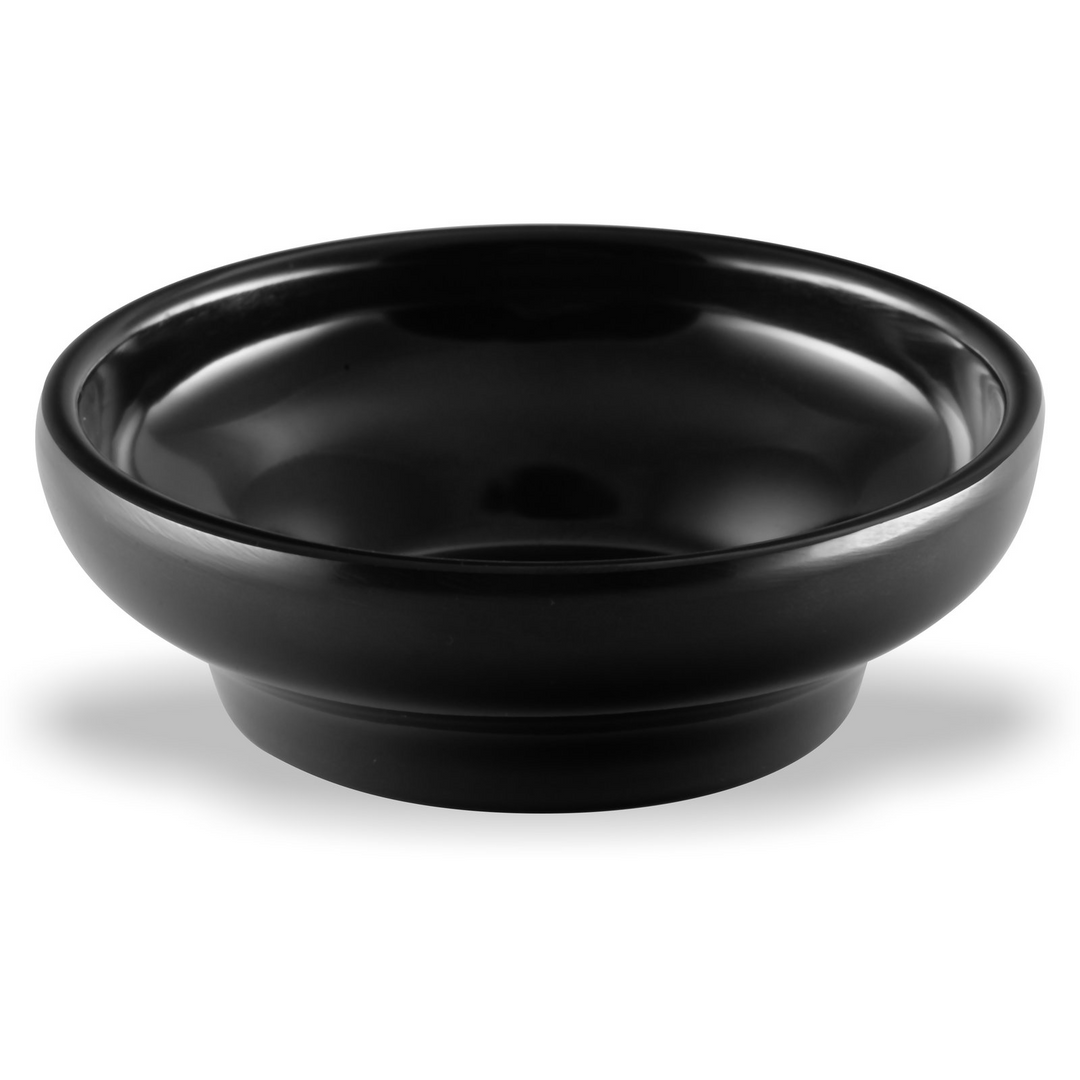 Carlisle 087503 Salsa Dish 5 Oz Black