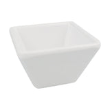 American Metalcraft 1-1/8 Oz White Square Sauce Cup (MELSC15)