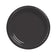 Creative Converting 10" Round Black Plastic Plates