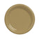 Creative Converting 10" Round Gold Plastic Plates