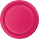 Creative Converting 10" Round Hot Magenta Paper Plates