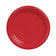 Creative Converting 10" Round Red Plastic Plates