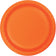 Creative Converting 10" Round Sunkissed Orange Paper Plates
