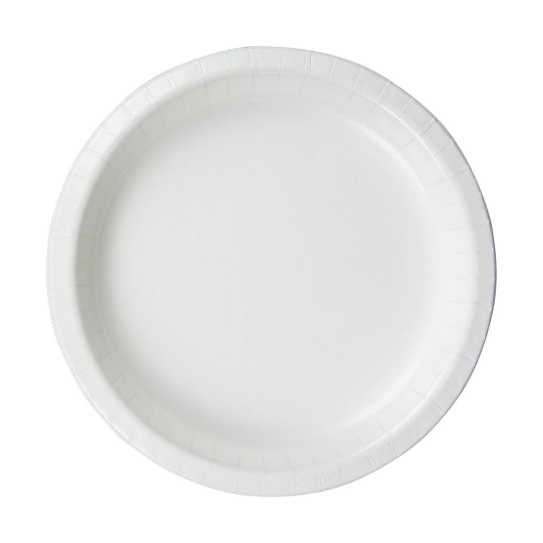 10" Round White Paper Plates