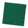 Creative Converting 10" X 10" Hunter Green Beverage Napkins