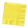 Creative Converting 10" X 10" Mimosa Yellow Beverage Napkins