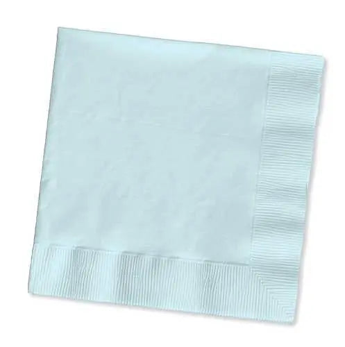 Creative Converting 10" X 10" Pastel Blue Beverage Napkins Creative Converting