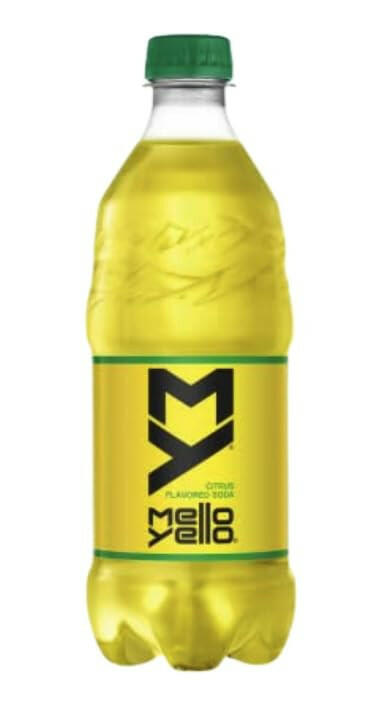 Mellow Yellow 20 oz Citrus Soda 24/Pack Coca-Cola