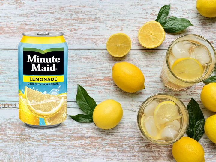 Minute Maid Lemonade 12 oz Cans 24/Pack Coca-Cola