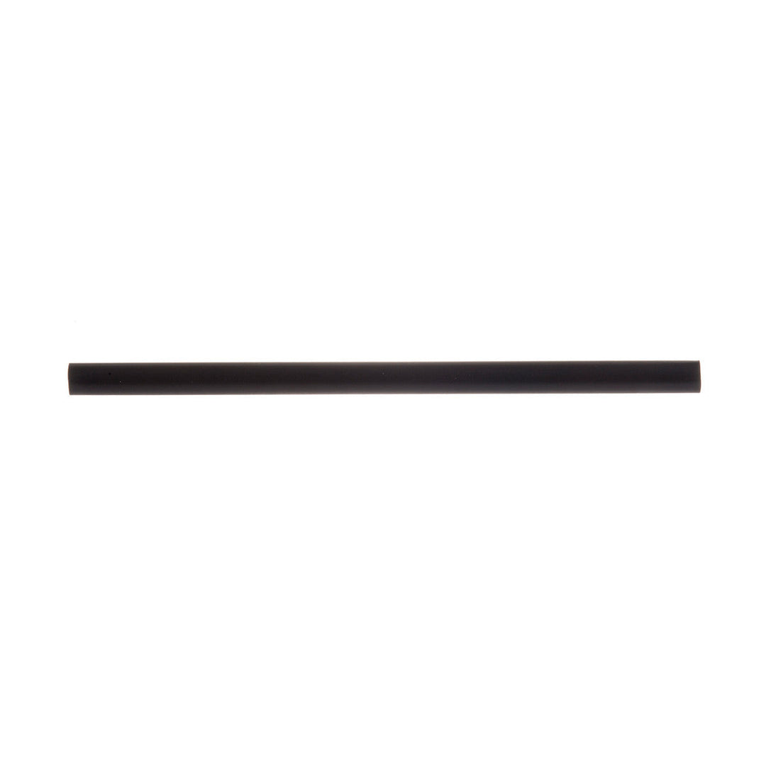 Tablecraft 100106 Unwrapped Black Plastic Straws 7.75" Tablecraft