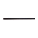 Tablecraft 100106 Unwrapped Black Plastic Straws 7.75"