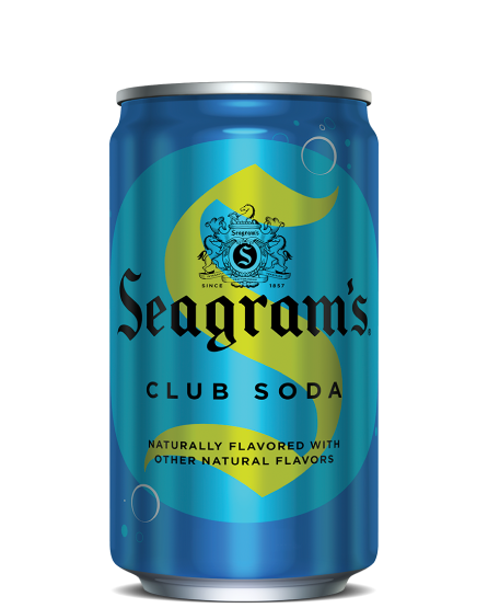 Seagrams 7.5 oz Club Soda Case of 24 Coca-Cola