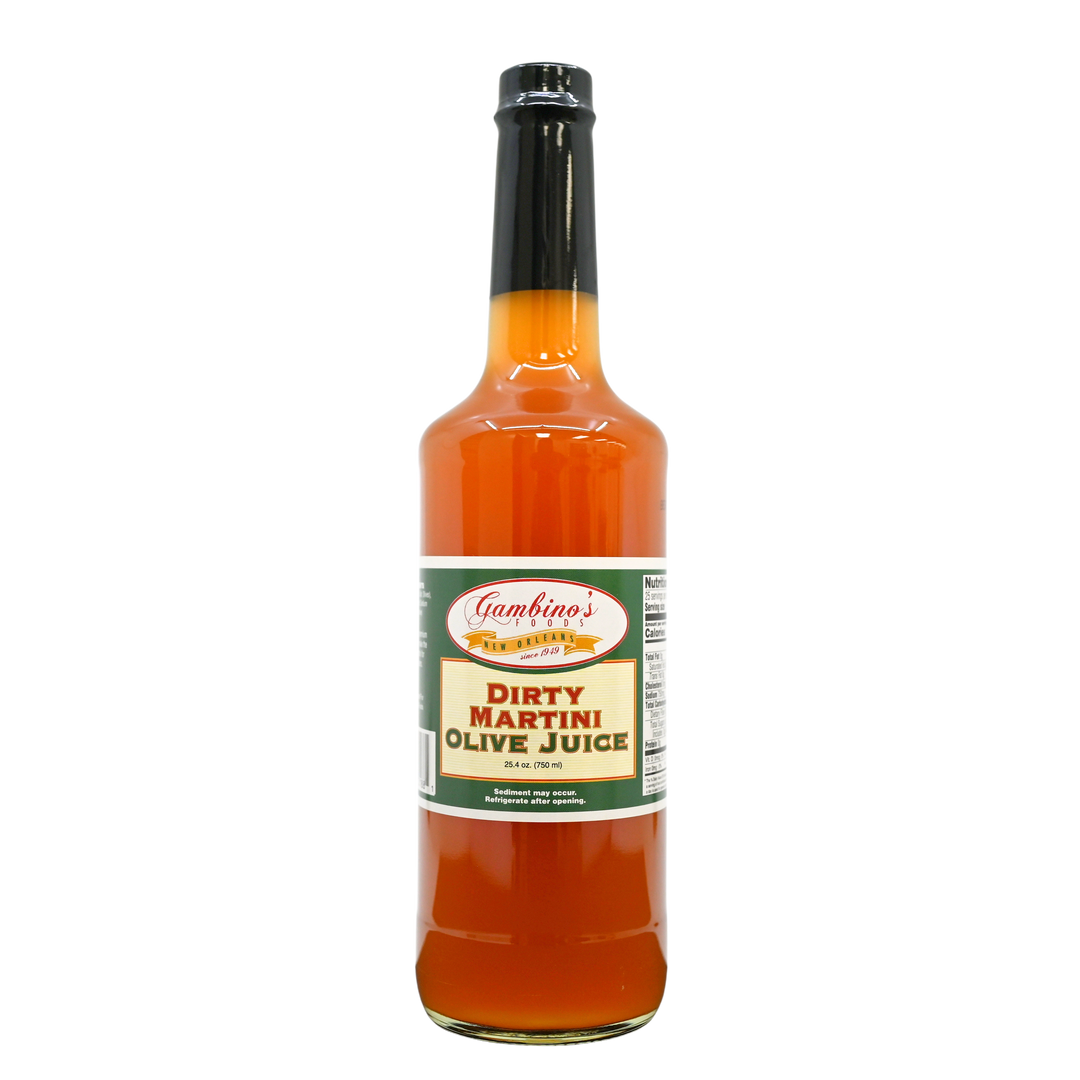 Gambino's Dirty Martini Olive Juice 25.4 oz