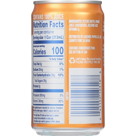 Ruby Kist 7.2 oz 100% Orange Juice Ruby Kist