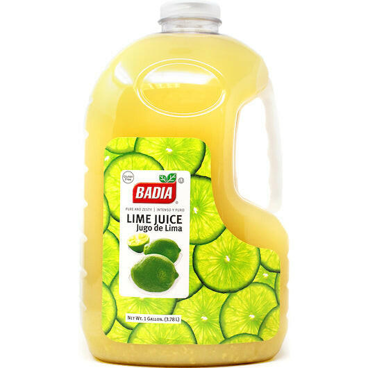 Badia 00411 Lime Juice Gallon Badia