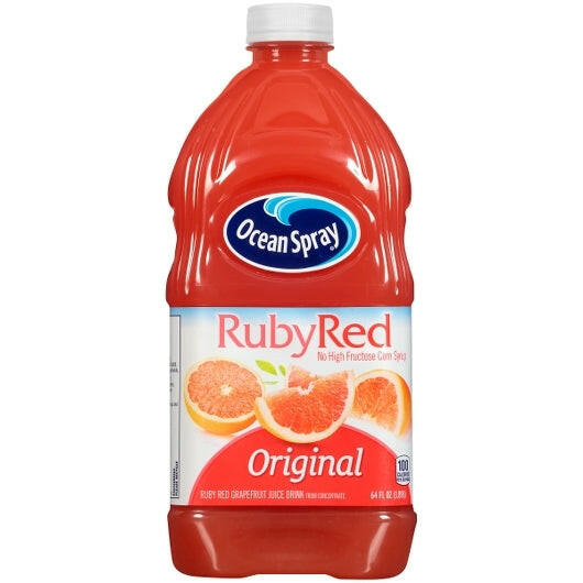 Ocean Spray 64 oz Ruby Red Grapefruit Juice Ocean Spray