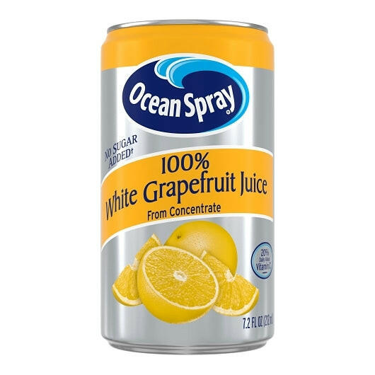 Ocean Spray White Grapefruit Juice 7.2 oz Can 24/Case Ocean Spray