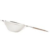 Tablecraft 1022 10.25" Reinforced Double Mesh Strainer Flat