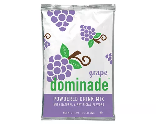 Dominade 21.6 oz Powdered Grape Drink Mix