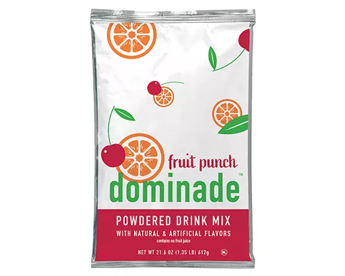 Dominade 21.6 oz Powdered Fruit Punch Drink Mix