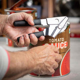 Tablecraft 10444BK Black Commercial Ergonomic Can Opener