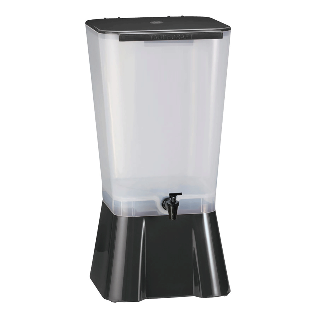 Tablecraft (1053) 5 Gal Beverage Dispenser, Black