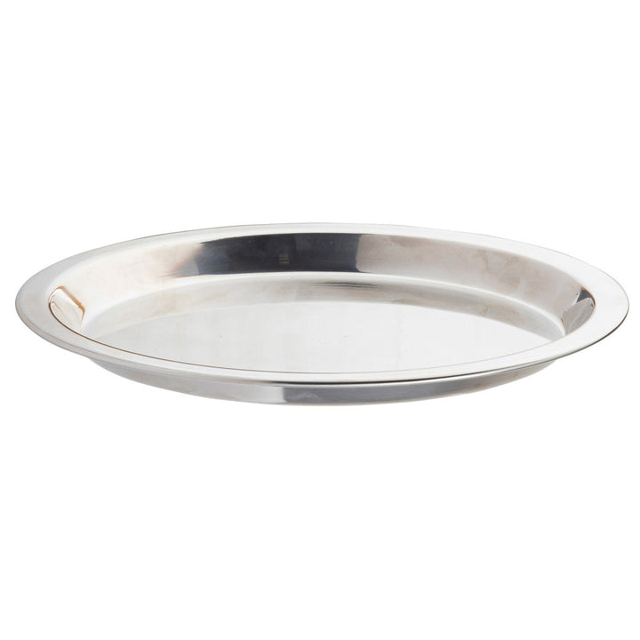 Tablecraft 10547 9" Stainless Steel Pie Pan Server