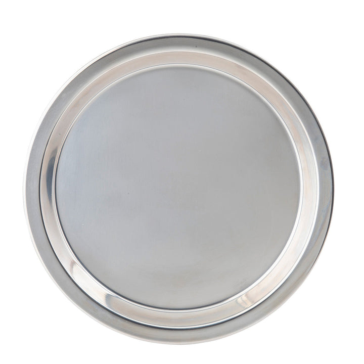 Tablecraft 10547 9" Stainless Steel Pie Pan Server Tablecraft