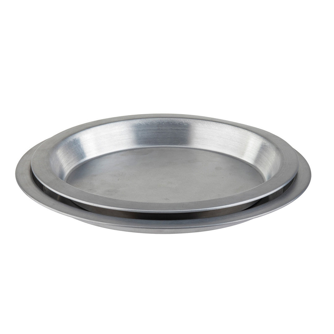 Tablecraft 10547 9" Stainless Steel Pie Pan Server Tablecraft
