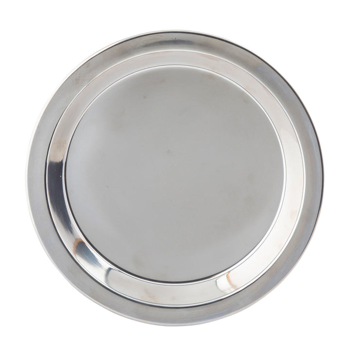 Tablecraft 10548 10" Stainless Steel Pie Pan Server